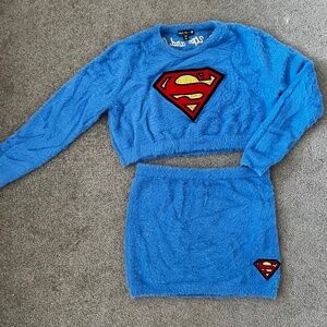 Superman skirt set